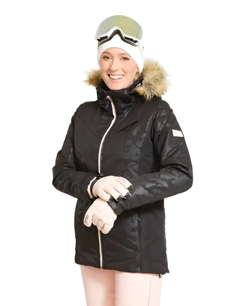 Snow Jacket XTM Thea - Black Botanica