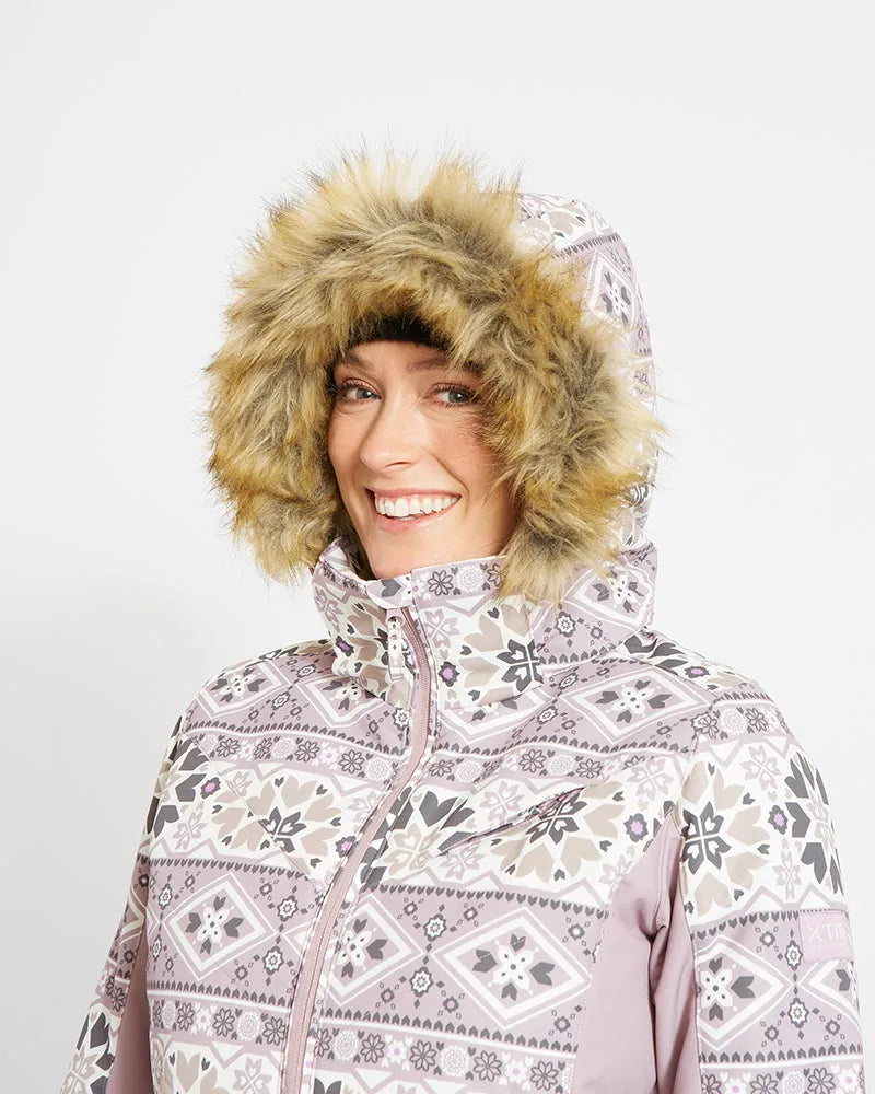 Snow Jacket XTM Thea -Fog Mosaic