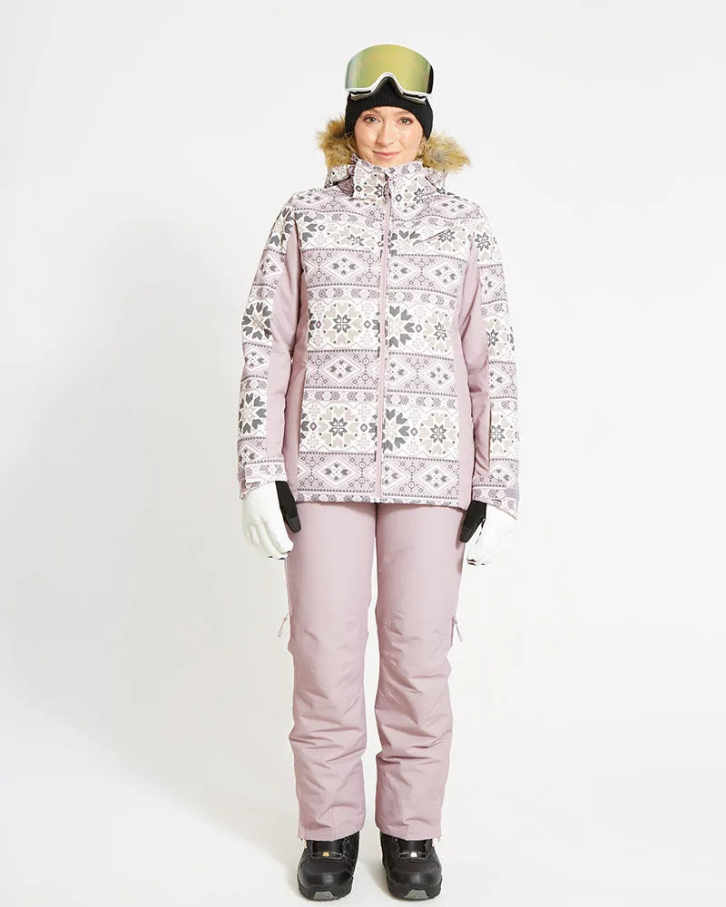 Snow Jacket XTM Thea -Fog Mosaic