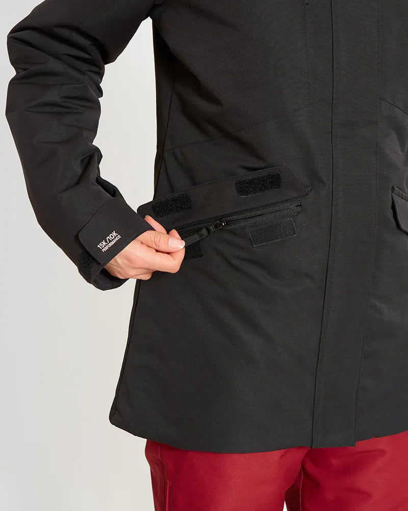 Snow Jacket XTM Kelsey II Womens - Merlot or Black