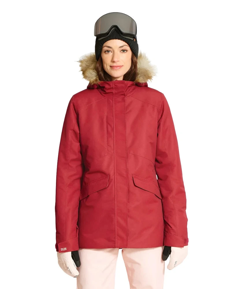 Snow Jacket XTM Kelsey II Womens - Merlot