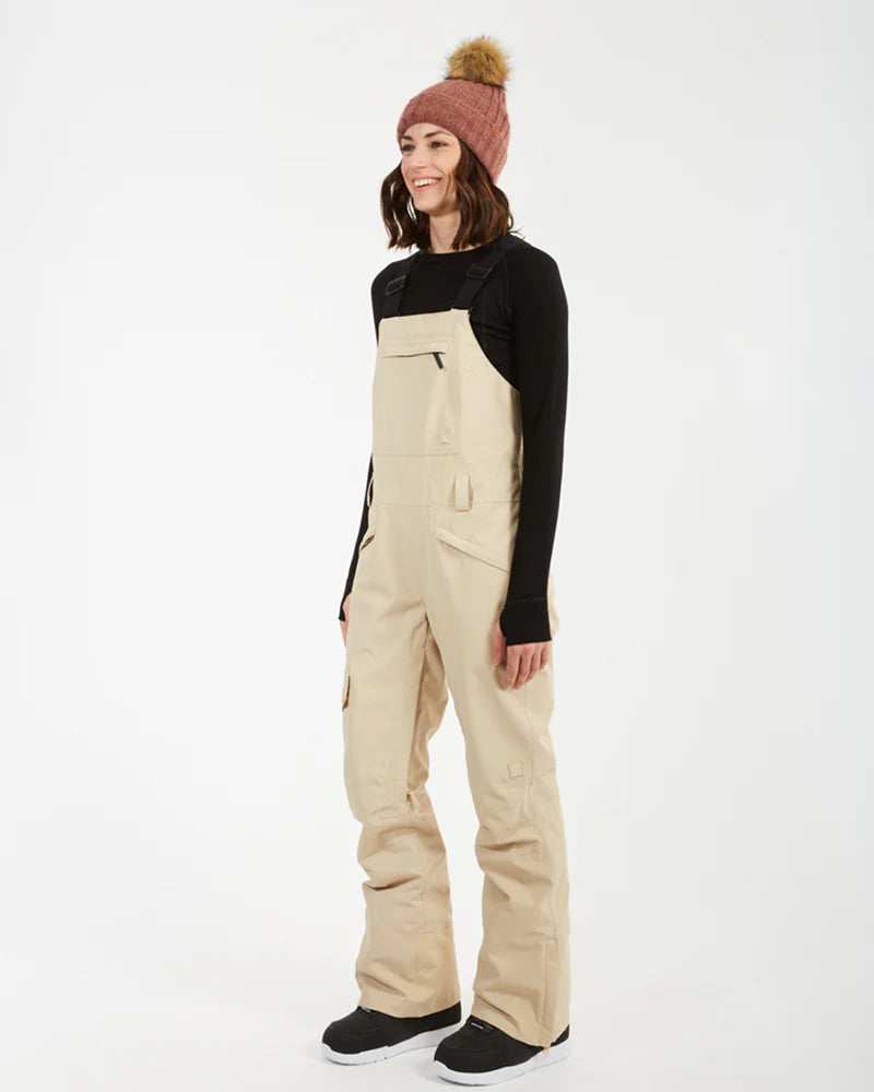 XTM Snow Harper II Womens Bib Overalls Ski Pant Almond