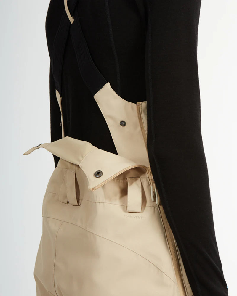 XTM Snow Harper II Womens Bib Overalls Ski Pant Almond