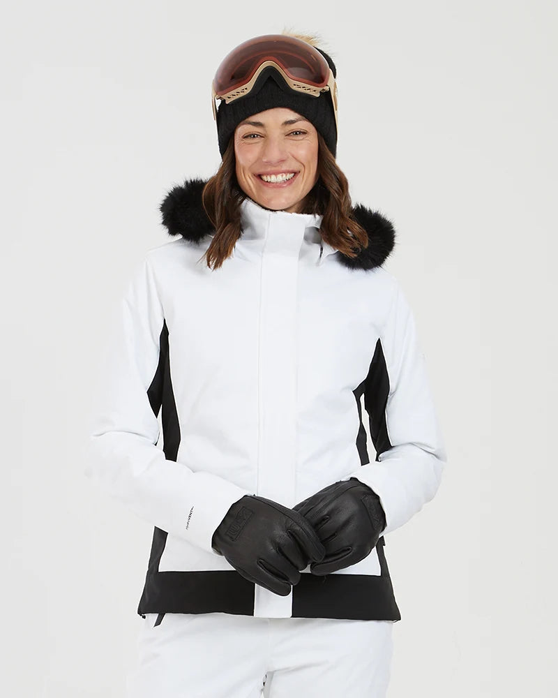 XTM Womens Solace Ski Jacket - Black Or White NEW