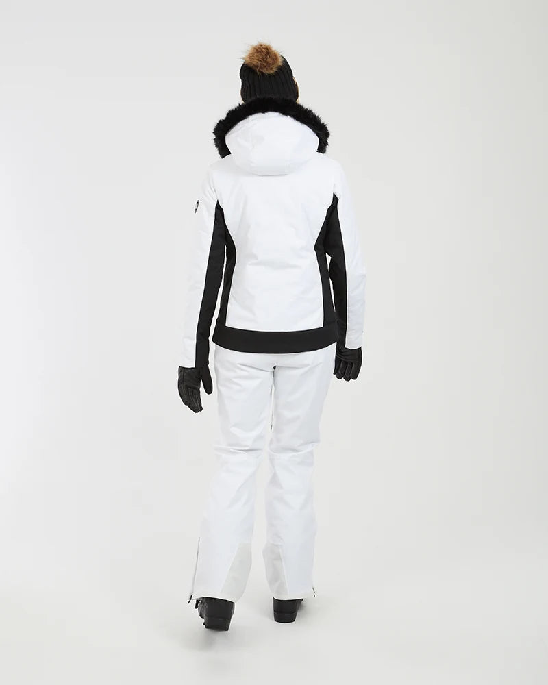 XTM Womens Solace Ski Jacket - Black Or White NEW