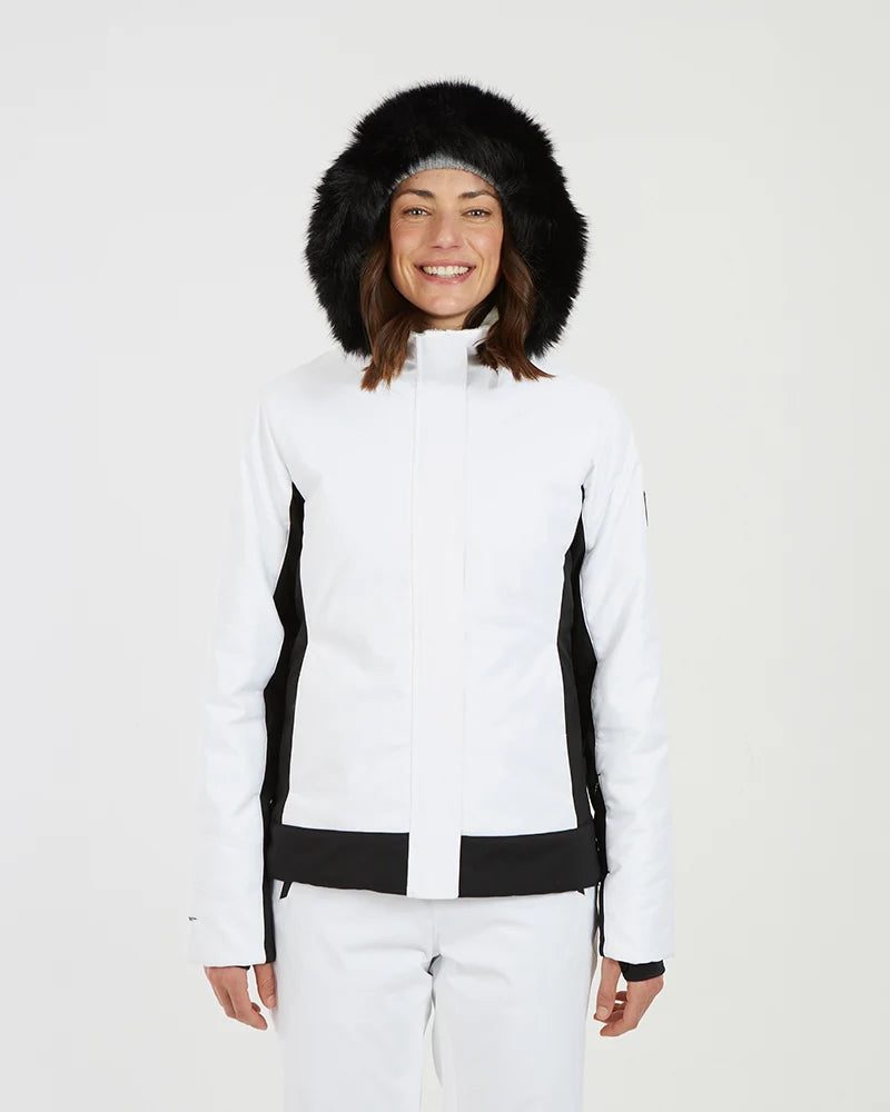 XTM Womens Solace Ski Jacket - Black Or White NEW