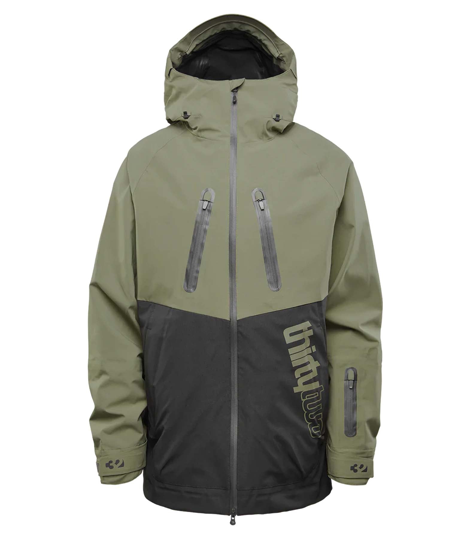 Snow Jacket THIRTYTWO TM-3 Mens Jacket- Black/ Olive 2025