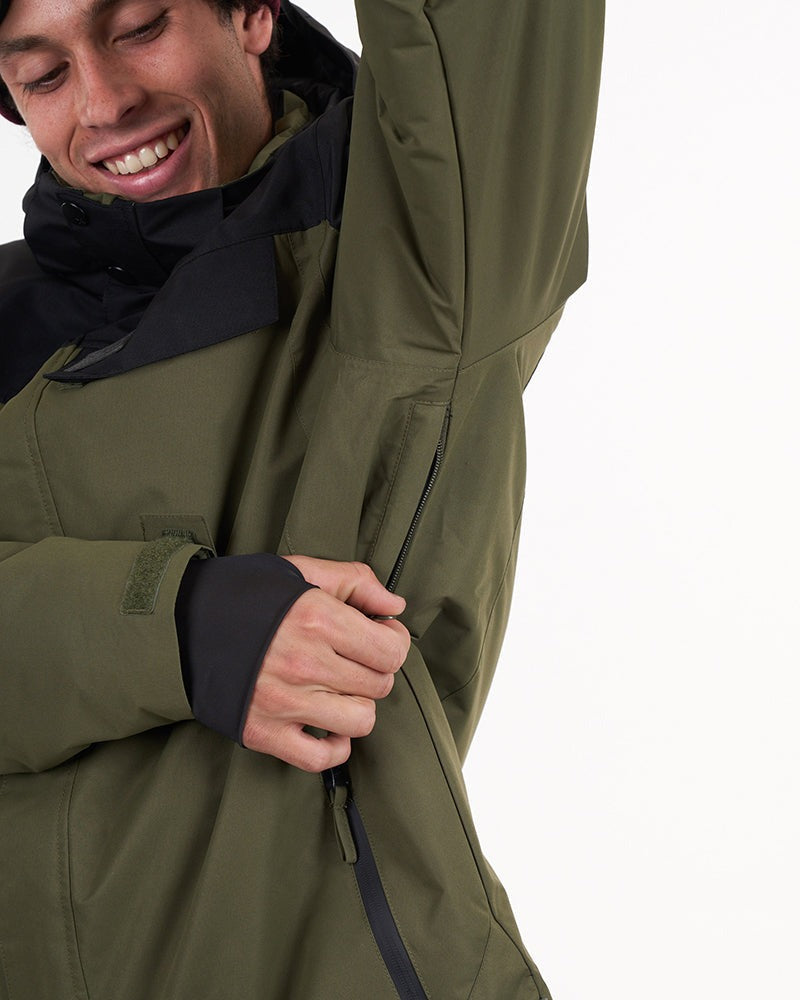 XTM Snow Jacket MILES II Men's - Winter Moss