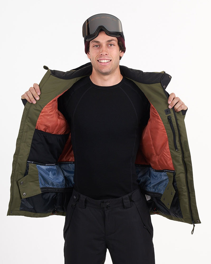 XTM Snow Jacket MILES II Men's - Winter Moss