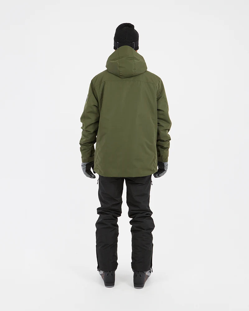 Snow Jacket XTM Knox Mens Ski Jacket - Black, Evergreen, Stone Caves