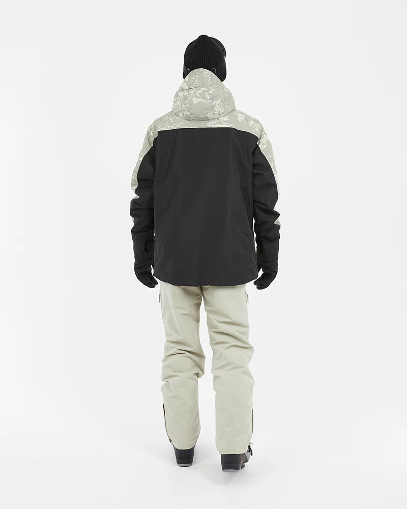 Snow Jacket XTM Knox Mens Ski Jacket - Black, Evergreen, Stone Caves