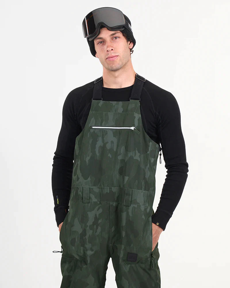 XTM Snow Bib & Brace Fletcher Mens Bib Snow Ski Pant - Snowgum