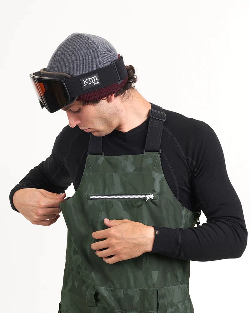 XTM Snow Bib & Brace Fletcher Mens Bib Snow Ski Pant - Snowgum
