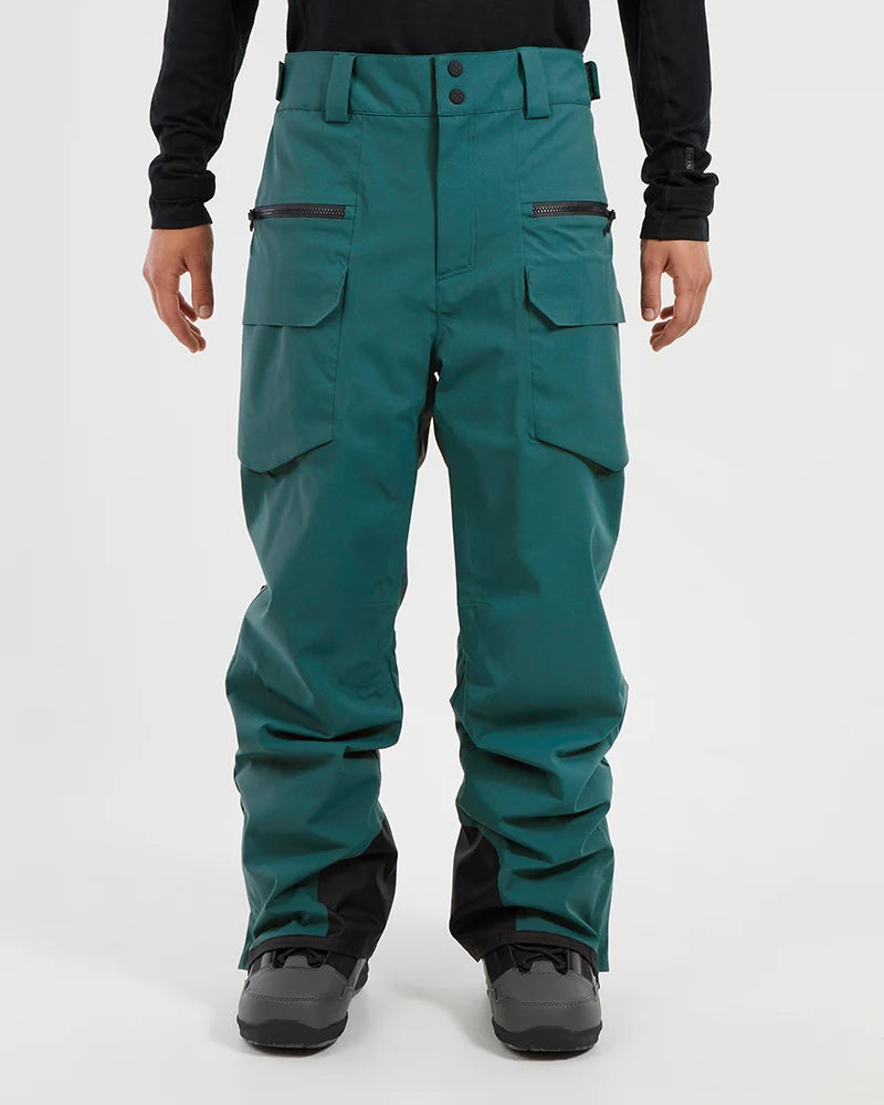 Snow Pants XTM Annex Mens Ski Pant-Tobacco, Black, Mallard Green