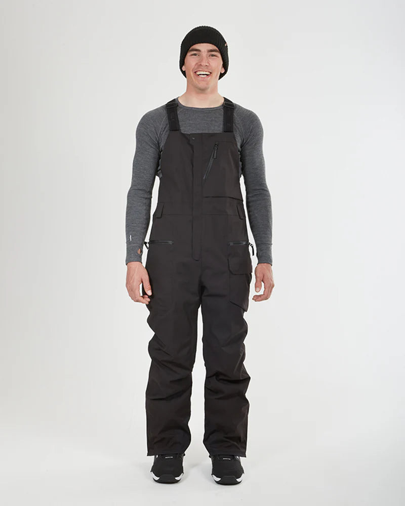 Snow Bib & Brace XTM Stratum Mens Ski Pant- Black