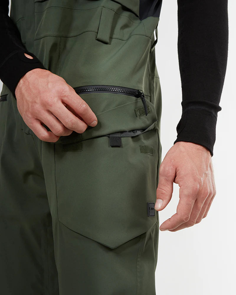Snow Bib & Brace XTM Stratum Mens Ski Pant- Ivy
