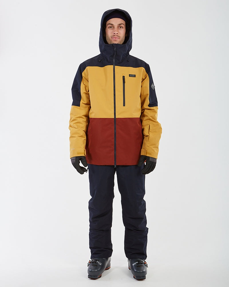 Snow Jacket XTM Traverse III Mens Ski Jacket - Mustard