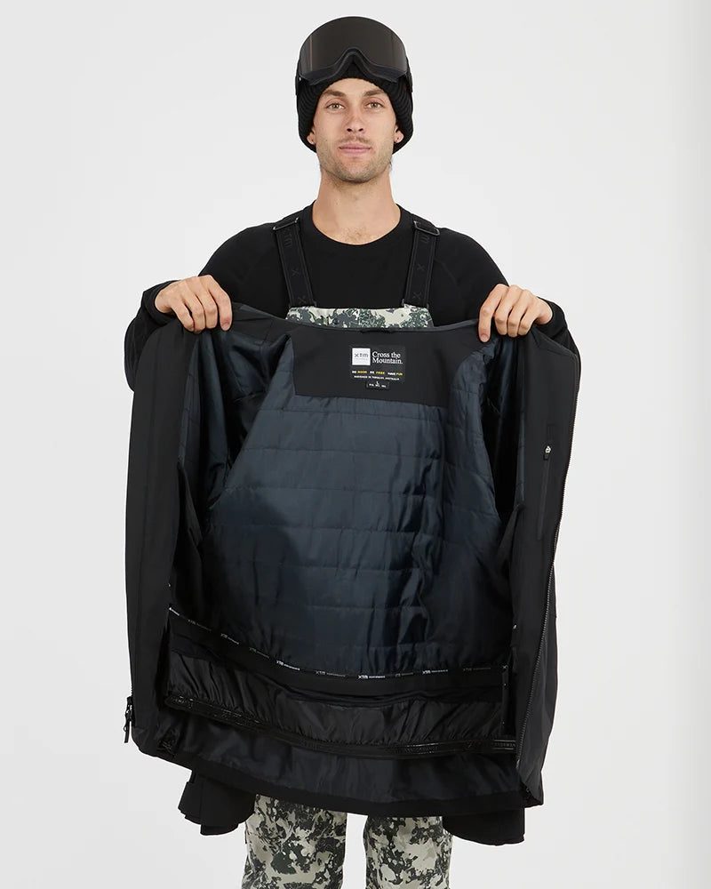 XTM Mens Exposure Snow Jacket- Black, Concrete, Mallard Green NEW