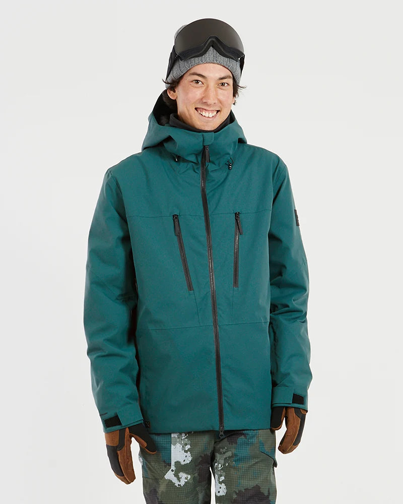 XTM Mens Exposure Snow Jacket- Black, Concrete, Mallard Green NEW