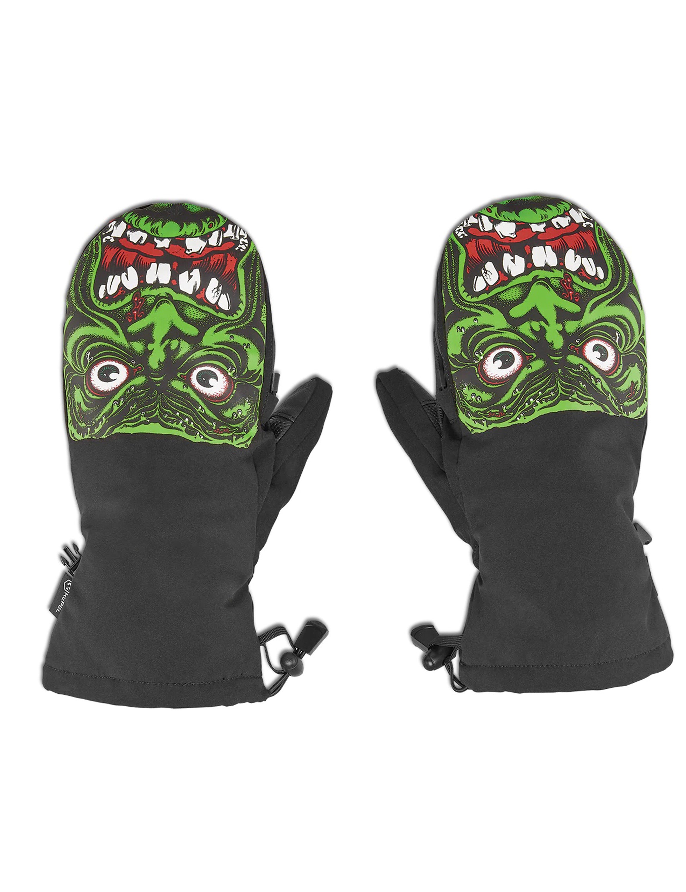Snow Mitt THIRTYTWO SANTA CRUZ Mitt -Black/ Green