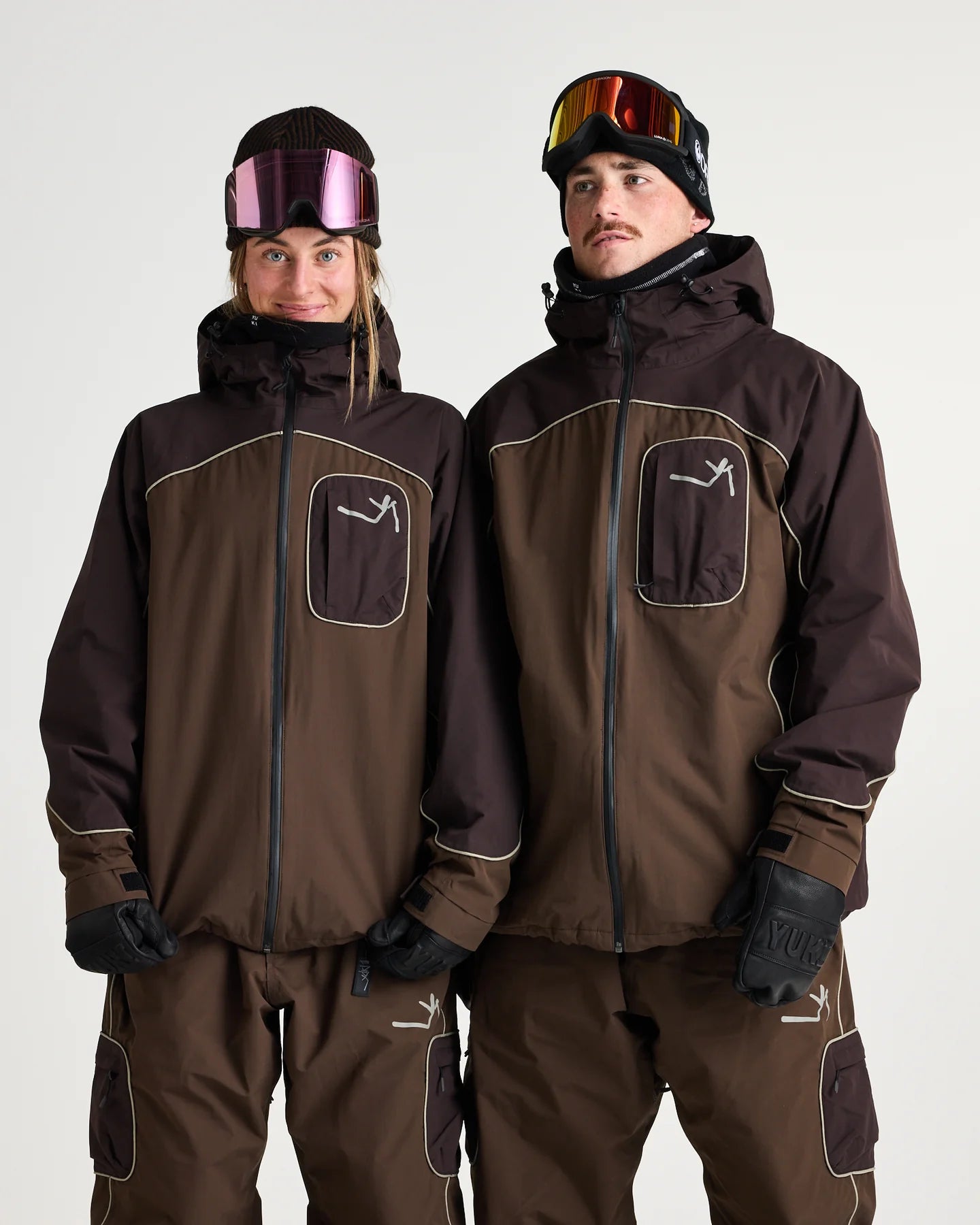 YUKI THREADS Mobbin Jacket - Brown