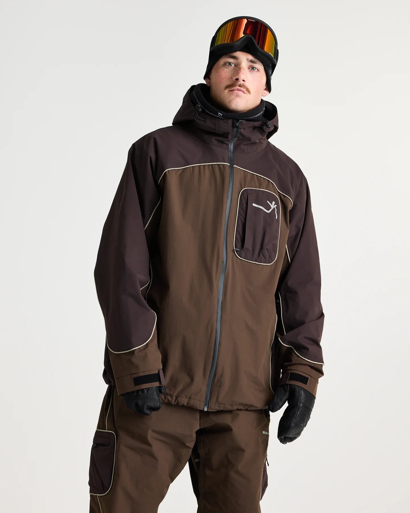YUKI THREADS Mobbin Jacket - Brown