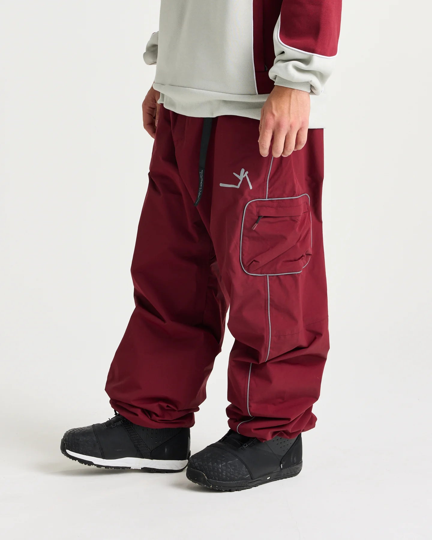 YUKI THREADS Mobbin Pant - Merlot