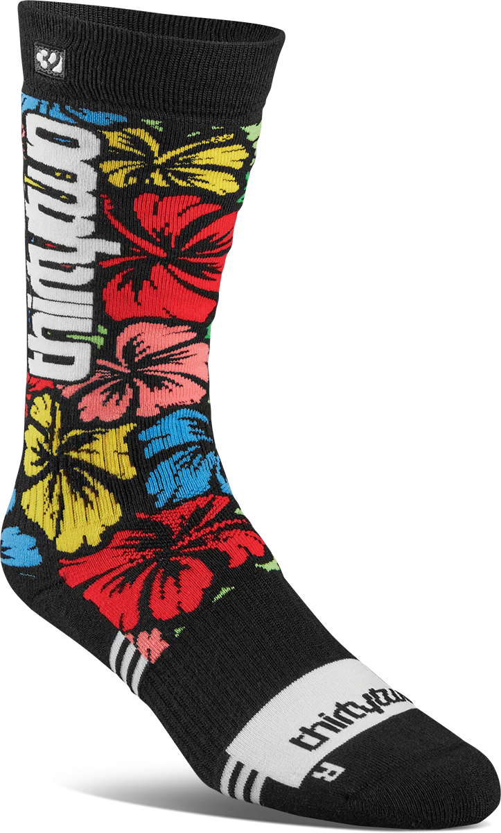 Snow Socks THIRTYTWO Double Sock Womens - Floral 2025