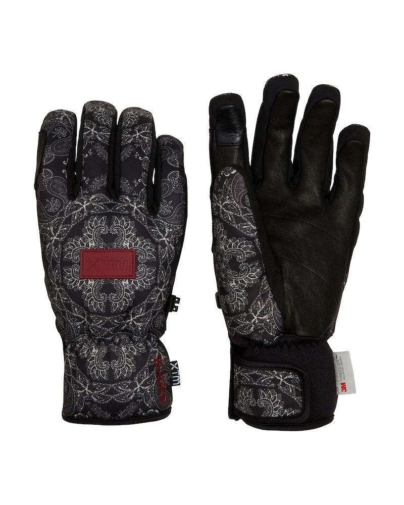 Snow Glove XTM Ascent GORE-TEX® Infinium - Black Paisley