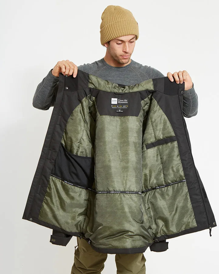 Snow Jacket XTM Brooks II Mens- Black