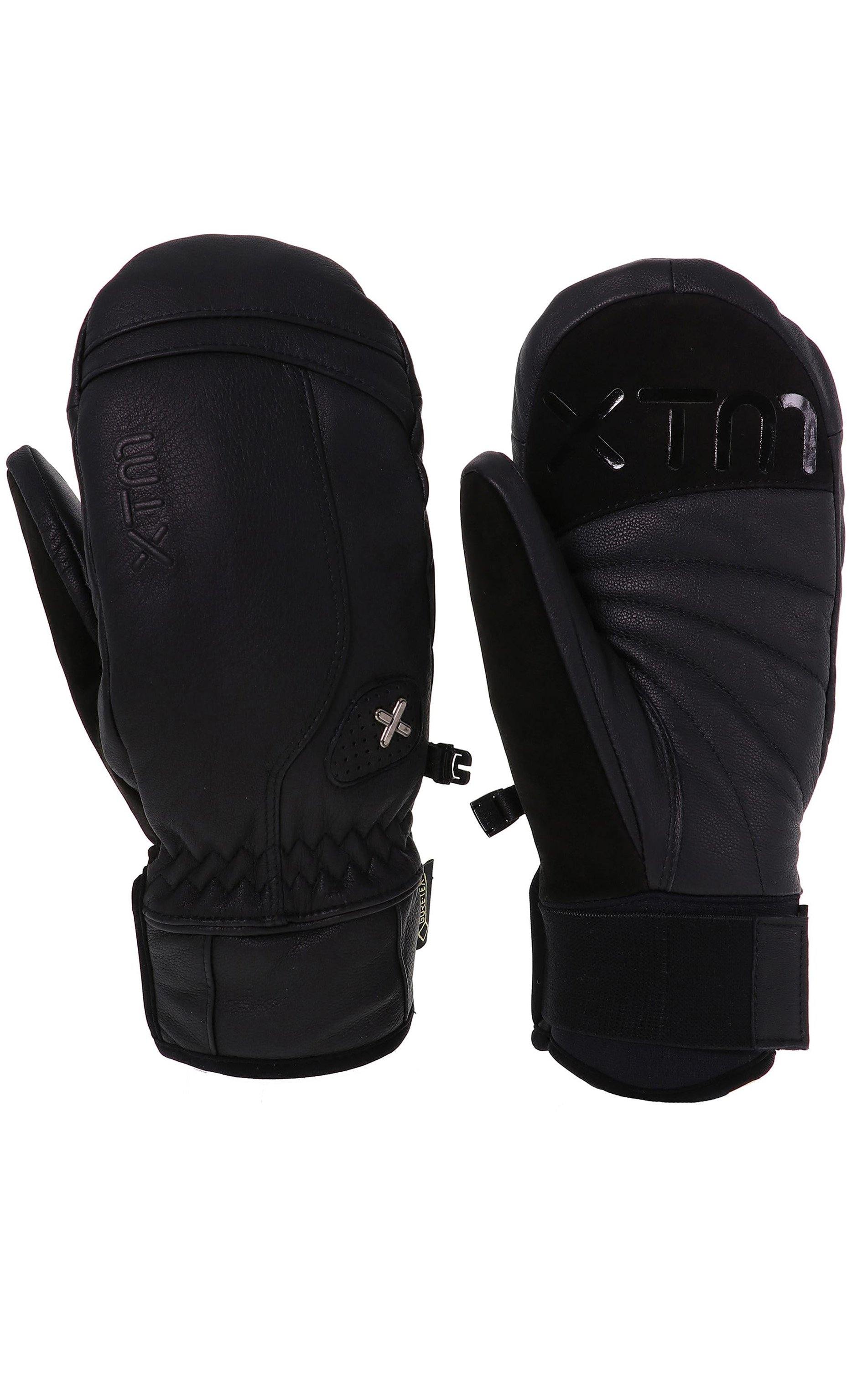 XTM CREMA ADULT UNISEX SNOW MITT GOAT SKIN- BLACK - Alleydesigns Pty Ltd ABN: 44165571264