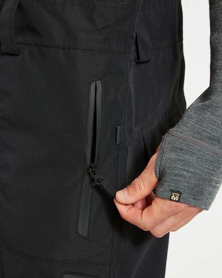 XTM Snow Bib & Brace Fletcher Mens -Black