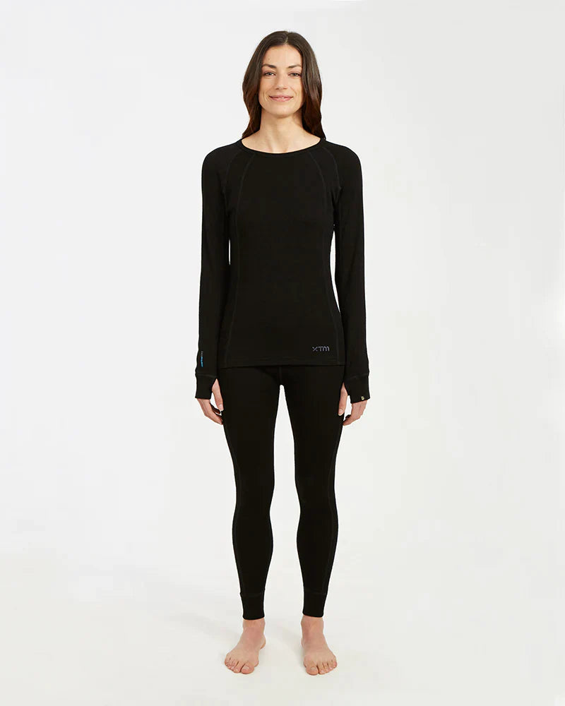 THERMAL Pants XTM Ladies Merino 230 Wool-Black