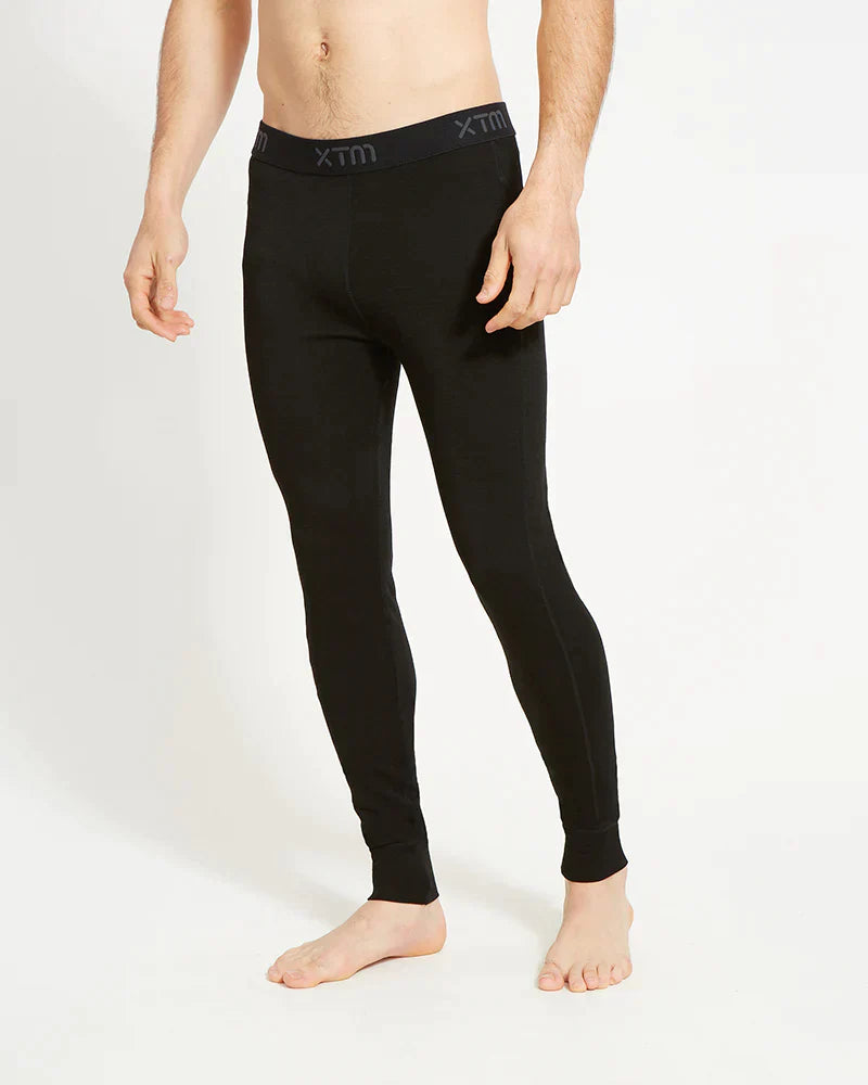 Thermal- XTM Men's Merino 230 Wool Thermal Pants- Black