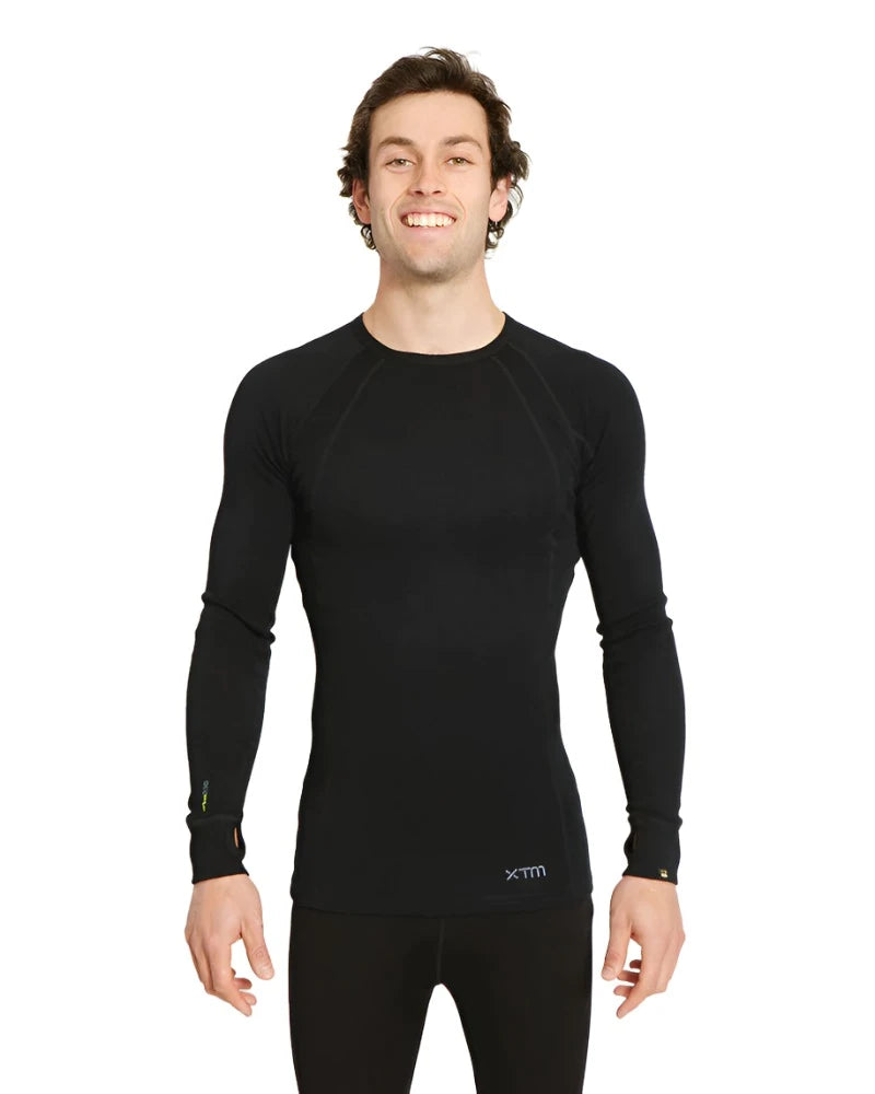THERMAL TOP-Thermal XTM Men's Merino 230 Wool Long Sleeve- Black