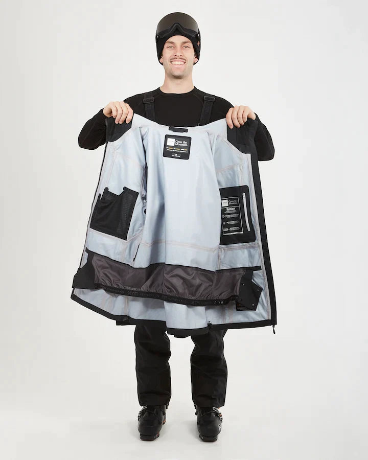 XTM Snow Jacket PALLADIUM III SHELL JACKET-Black