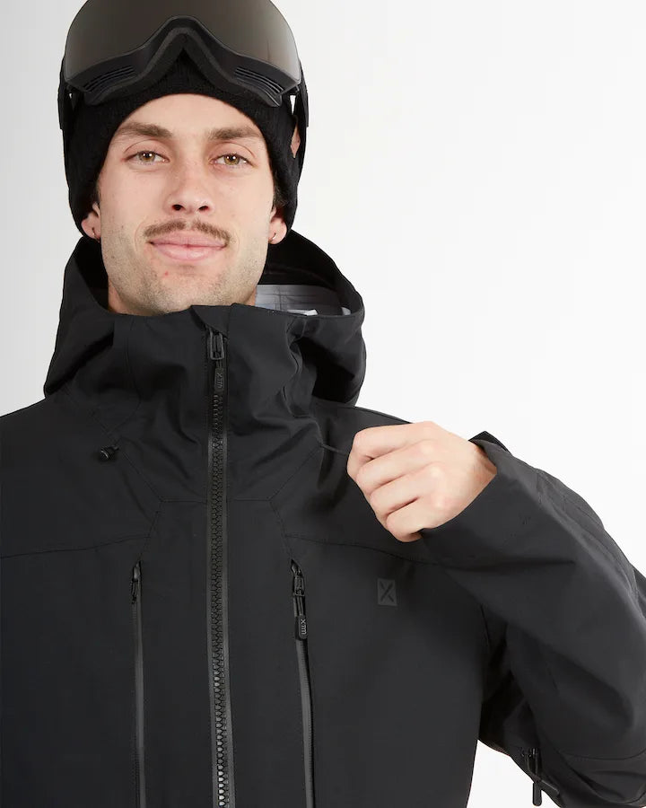 XTM Snow Jacket PALLADIUM III SHELL JACKET-Black