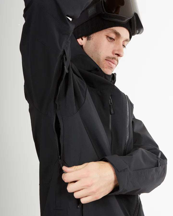 XTM Snow Jacket PALLADIUM III SHELL JACKET-Black
