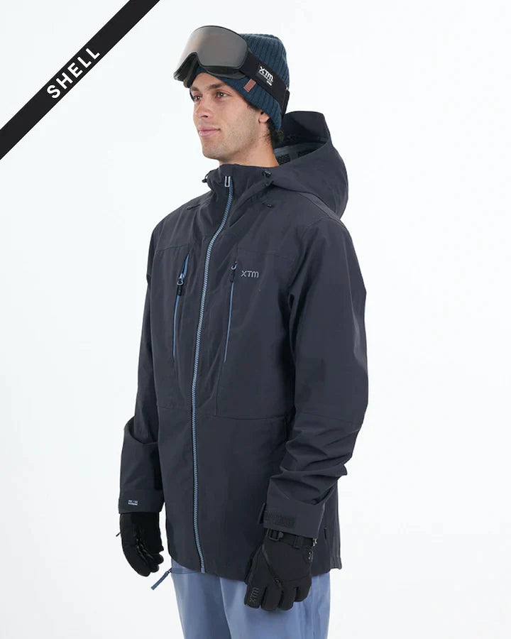 XTM Snow Jacket PALLADIUM III SHELL JACKET-Granite