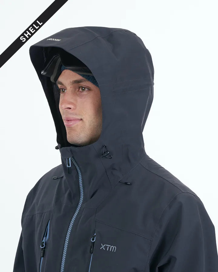 XTM Snow Jacket PALLADIUM III SHELL JACKET-Granite