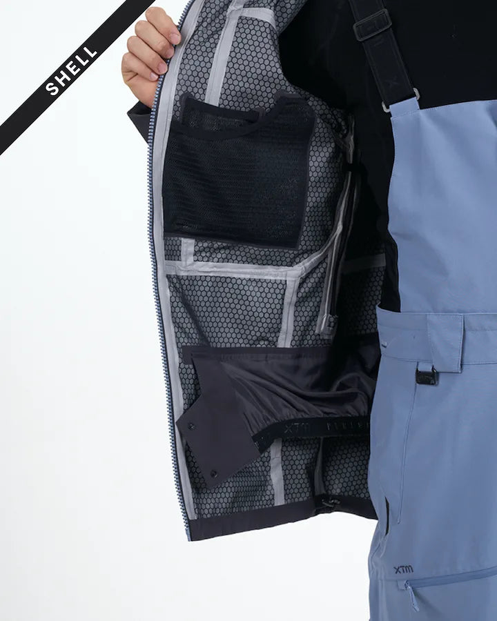 XTM Snow Jacket PALLADIUM III SHELL JACKET-Granite