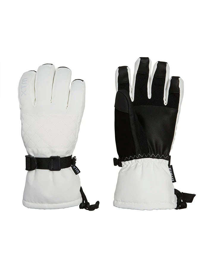 Snow Glove XTM Quilt Womens Glove - White