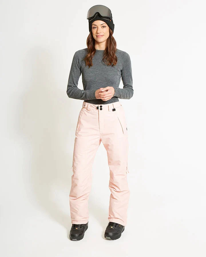 Snow Ski Pant XTM Smooch II Ladies, Fog, Pink, Soft Rose
