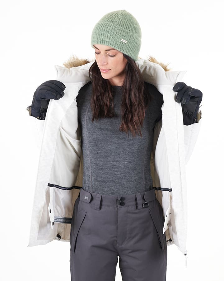Snow Jacket XTM Thea II - White Leopard