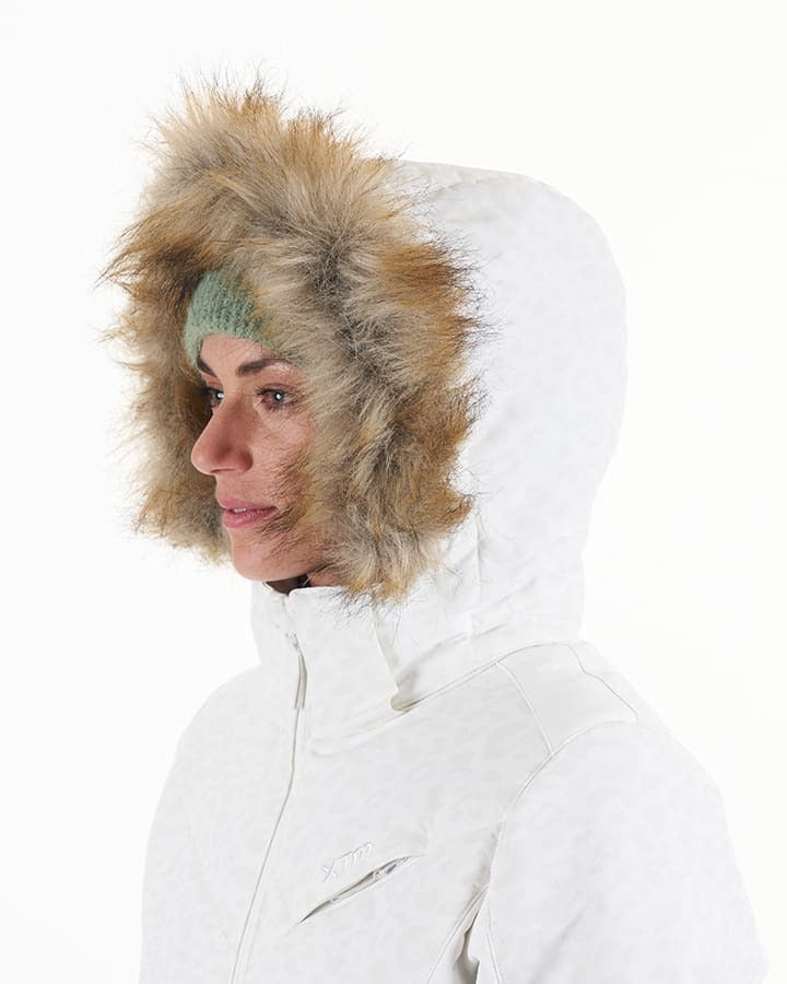 Snow Jacket XTM Thea II - White Leopard