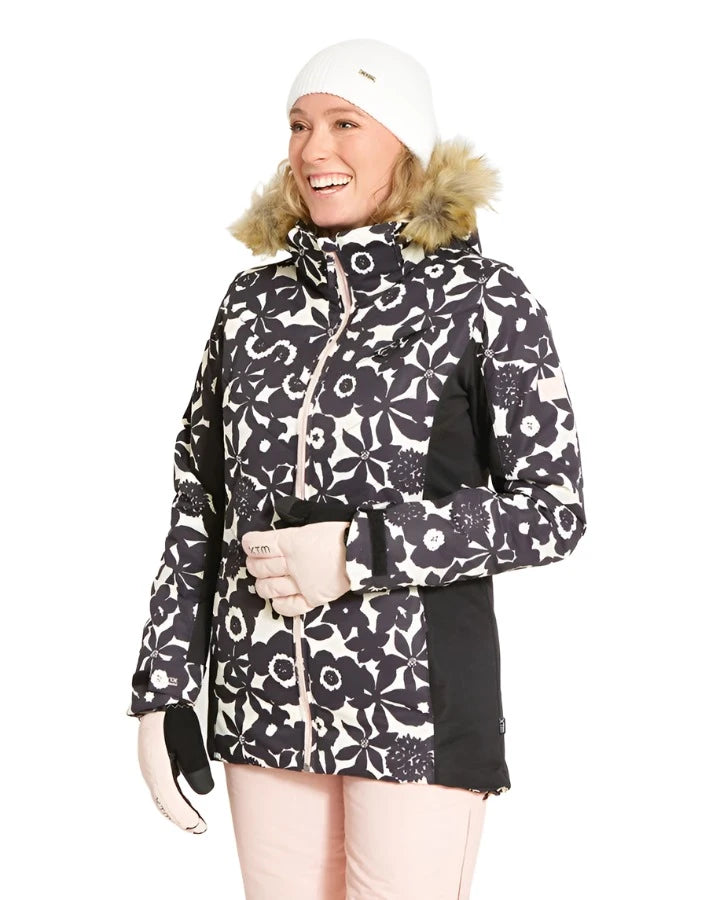 Snow Jacket XTM Thea II - White Botanica