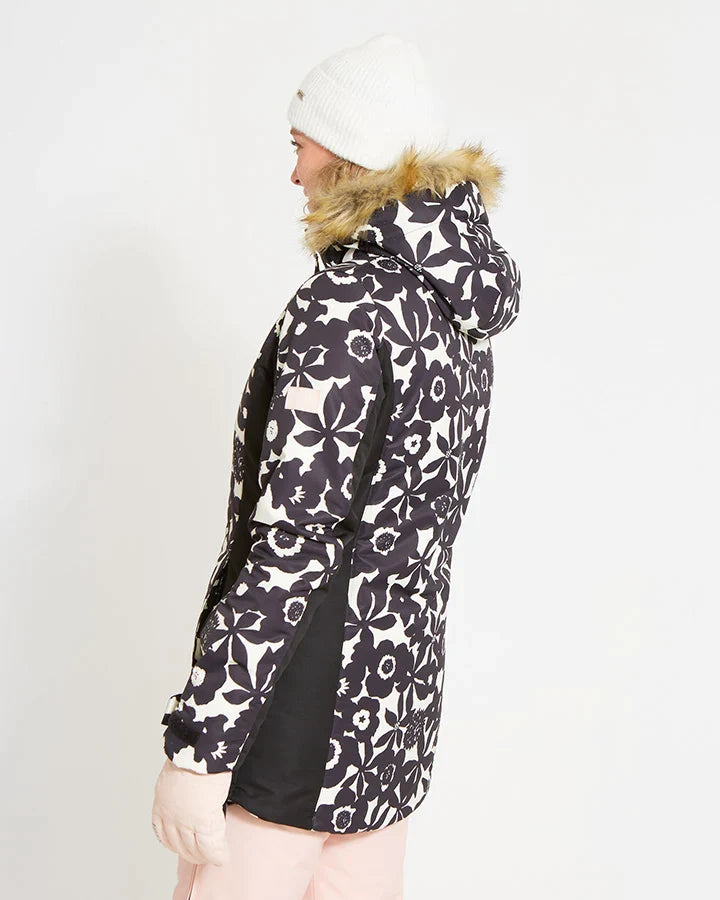 Snow Jacket XTM Thea II - White Botanica