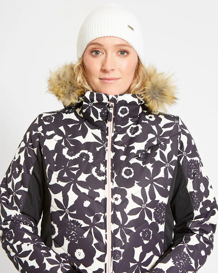 Snow Jacket XTM Thea II - White Botanica