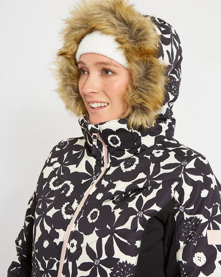 Snow Jacket XTM Thea II - White Botanica