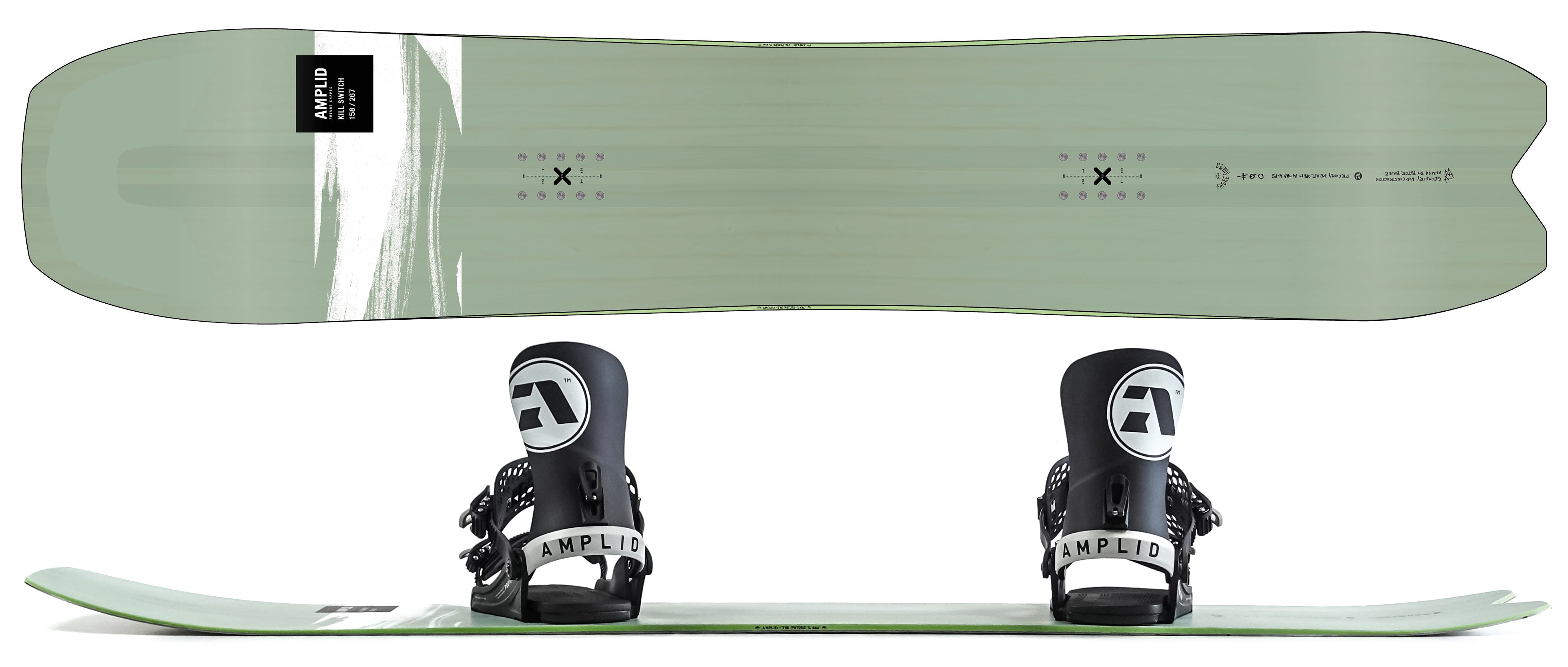 Snowboard AMPLID KILL SWITCH 158cm 2025